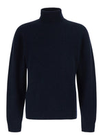 Navy Blue Turtle Neck Sweater 1
