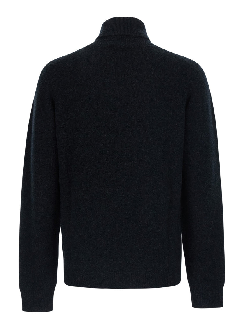Black Turtle Neck Sweater 2
