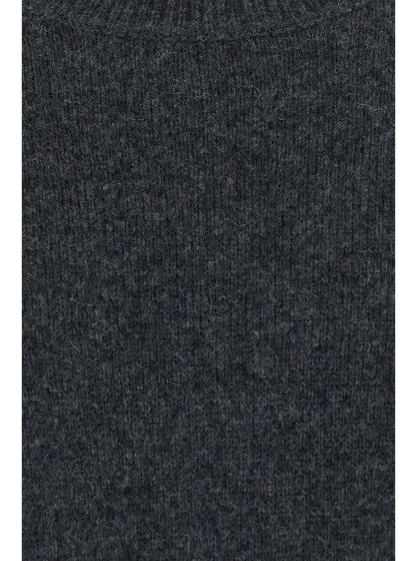 Grey Crew Neck Sweater 3