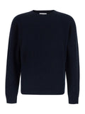 Navy Blue Knitted Sweater 1