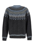 Grey Crew Neck Sweater 1