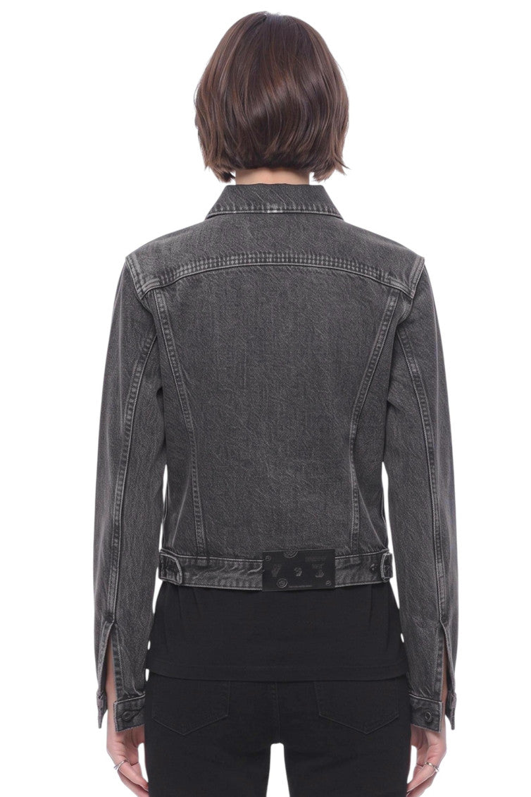 Grey Shirt Collar Jacket 2