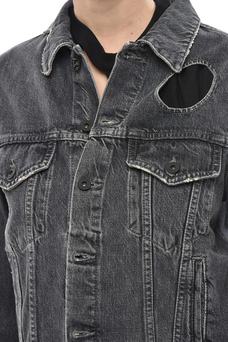 Grey Shirt Collar Jacket 3