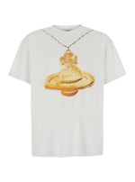 White Crew Neck T-Shirt 1