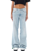 Blue Loose Low Rise Jeans 1