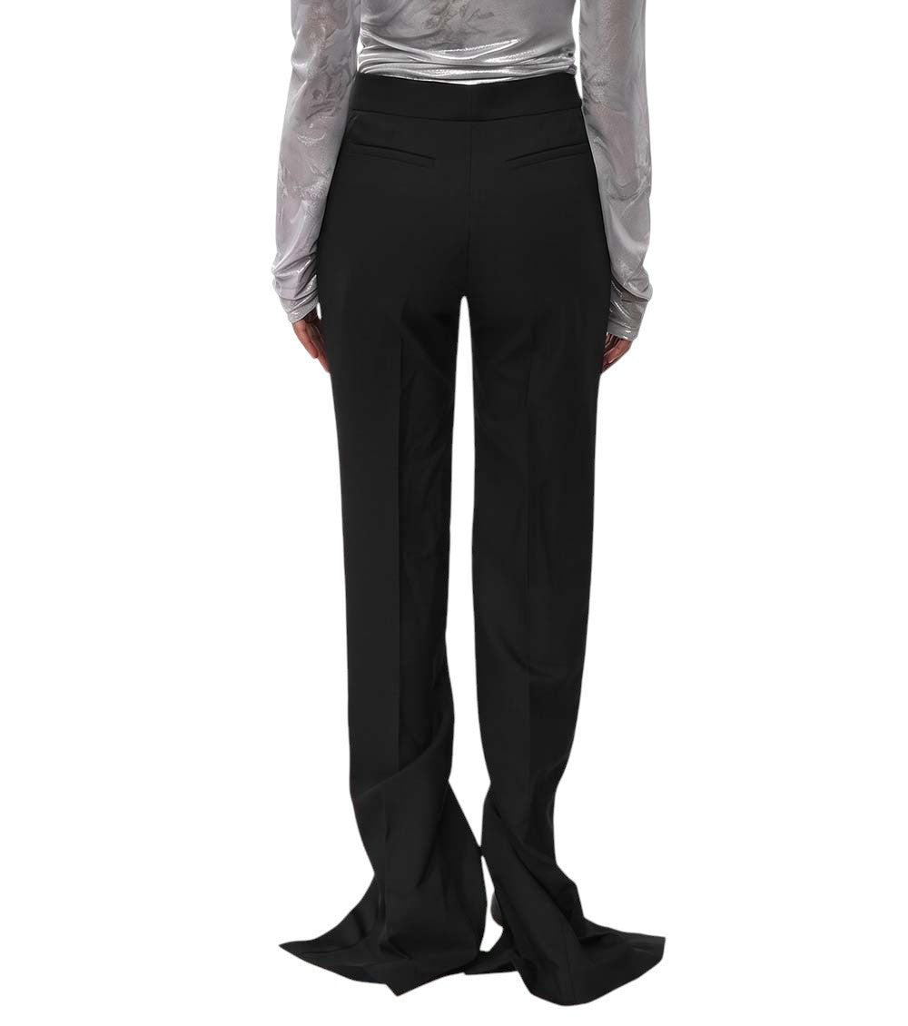 Black Tailored Flat Front Pant 2
