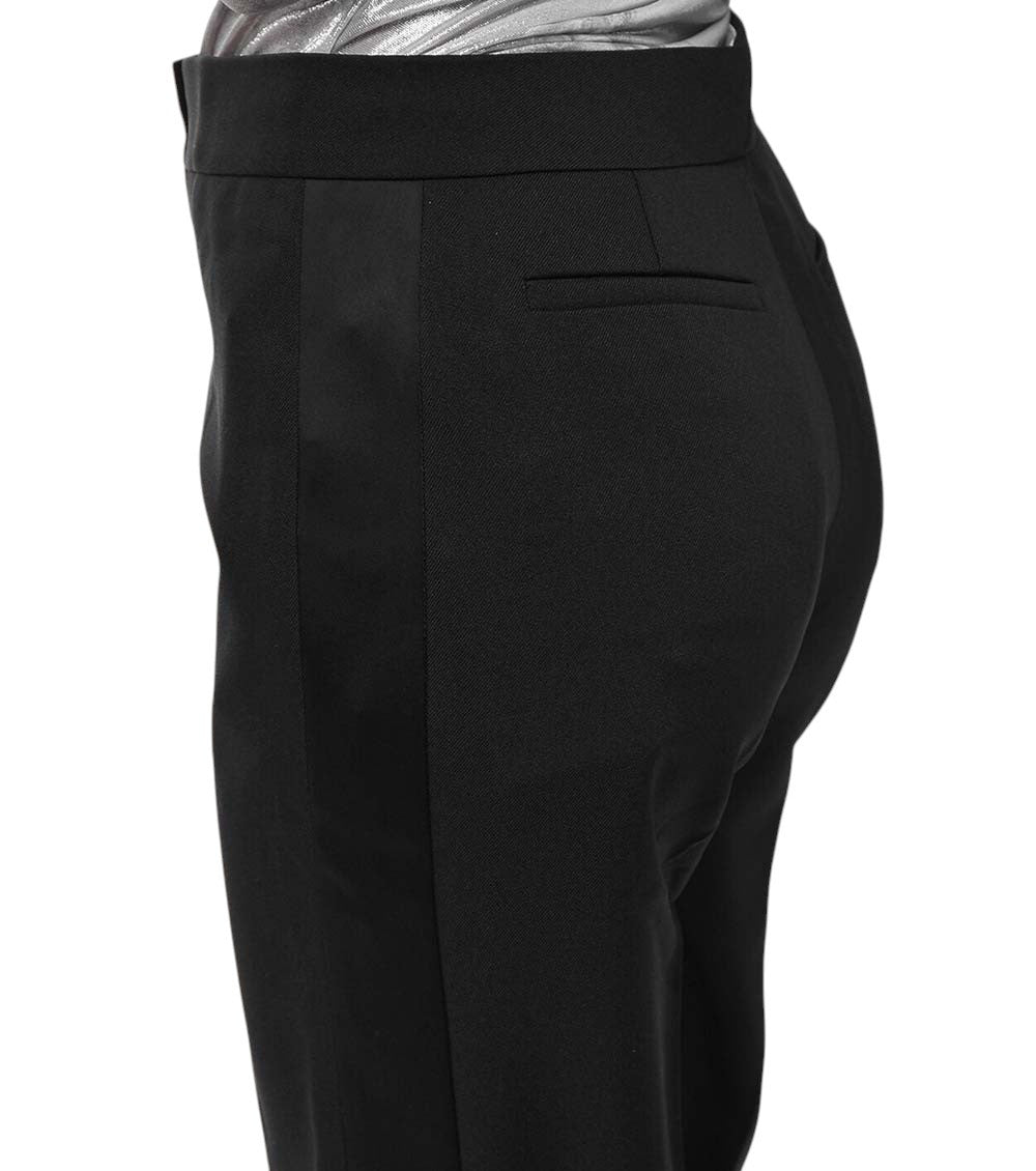 Black Tailored Flat Front Pant 3