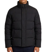 Black Mock Collar Jacket 1