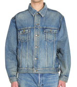Blue Relaxed Denim Jacket 1