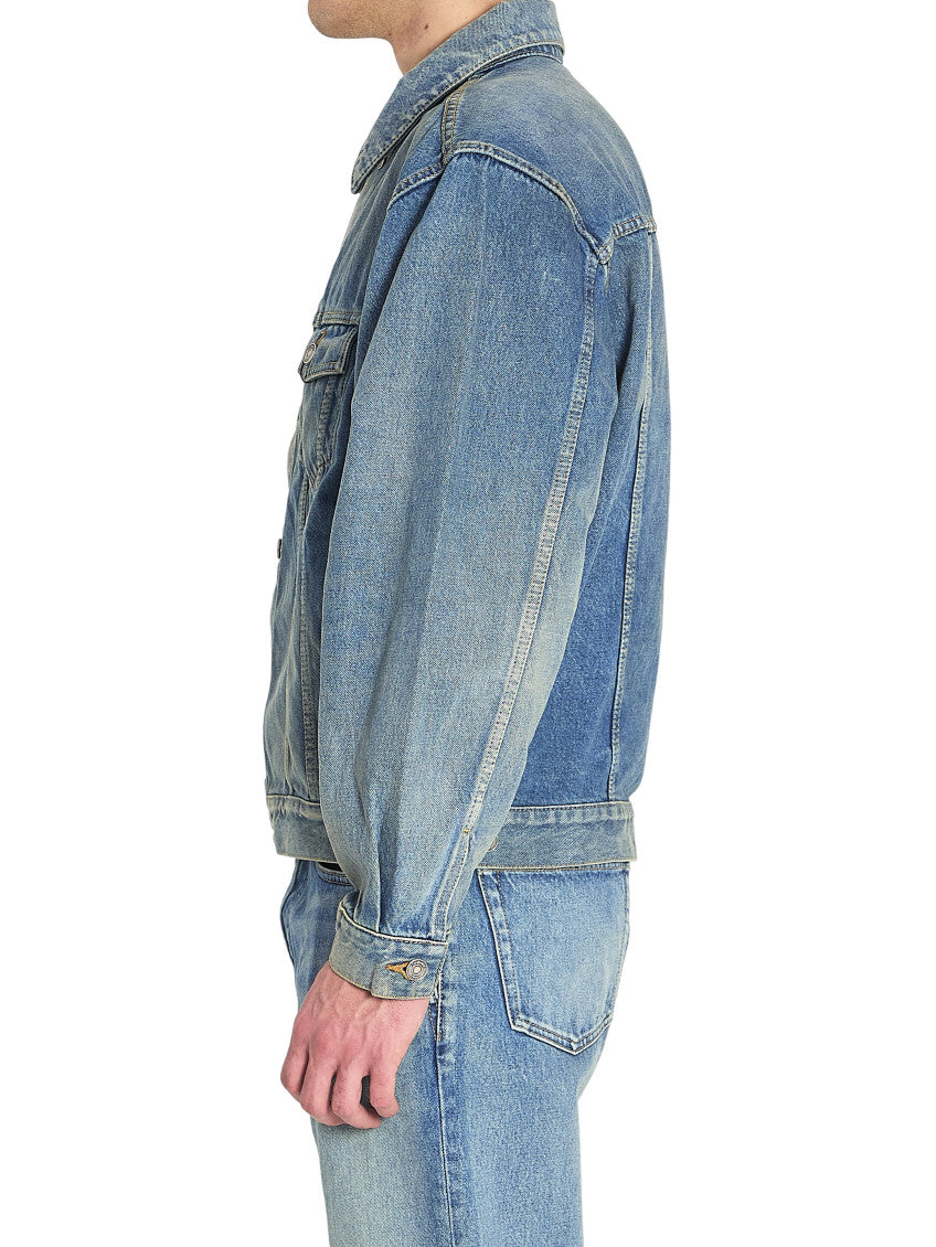 Blue Relaxed Denim Jacket 2