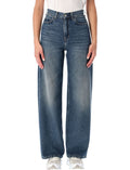 Blue Loose High Rise Jeans 1