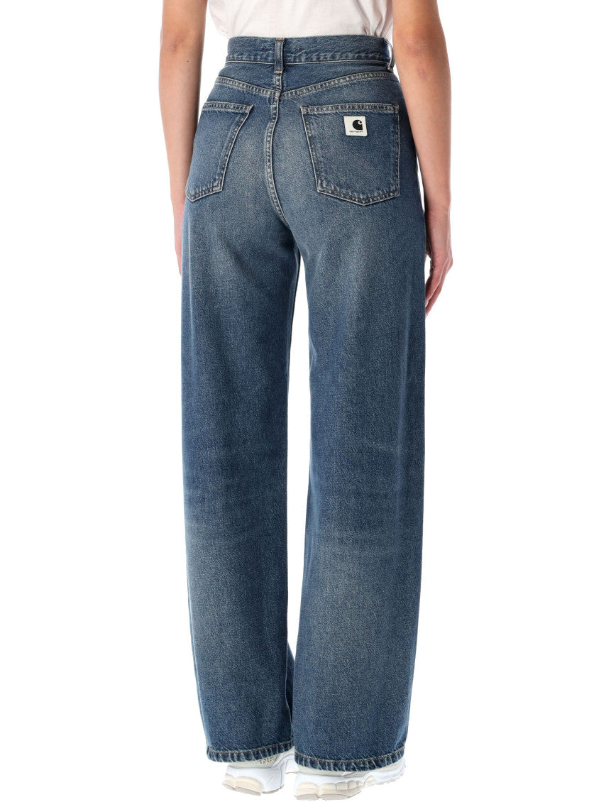 Blue Loose High Rise Jeans 2