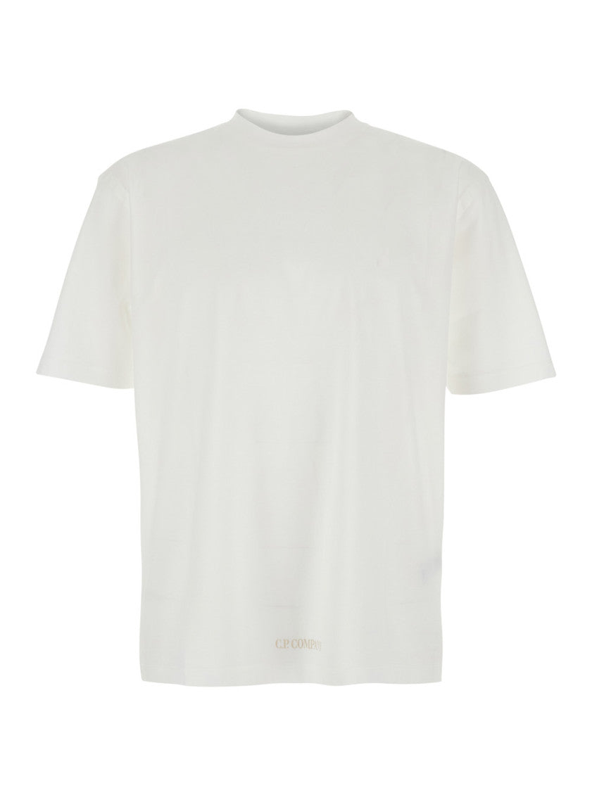 White Crew Neck T-Shirt 1