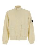 Off White Mock Collar Jacket 1