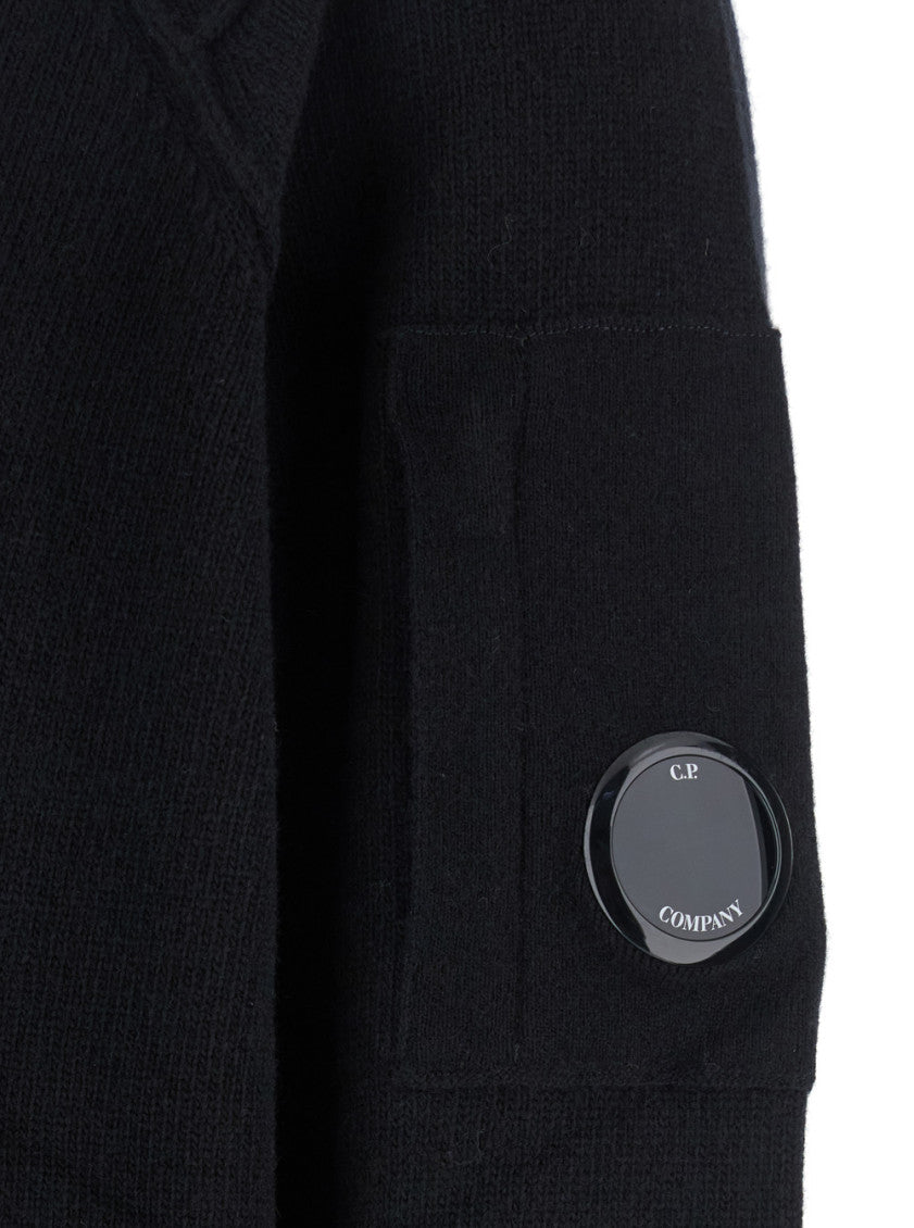 Black Zip-Up Cardigan 3