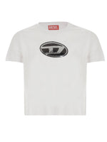 Girls White Logo T-Shirt 1
