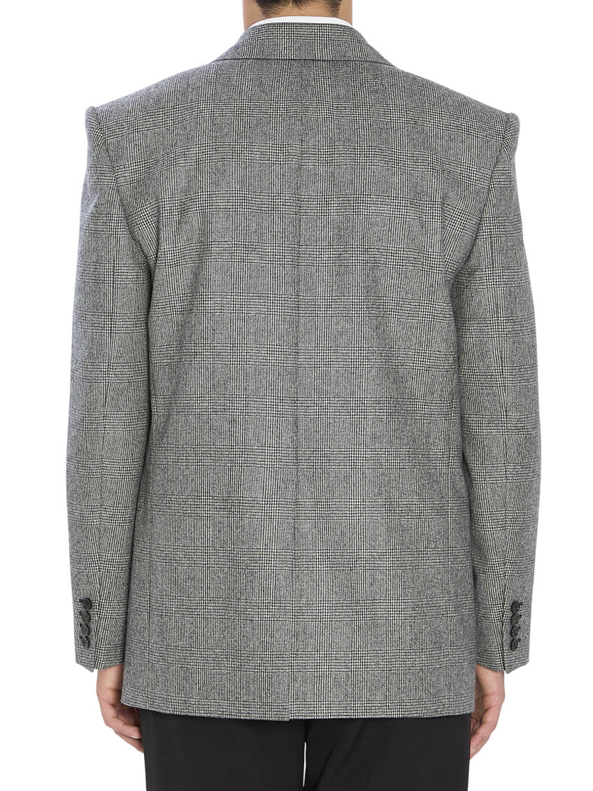 Grey Single Breasted Blazer 3