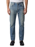 Blue Tapered Mid Rise Jeans 1