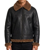 Black Shirt Collar Jacket 1