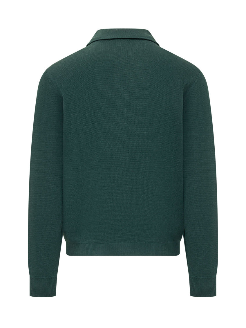 Green Stripes Shirt Jacket 2
