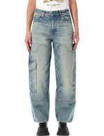 Light Blue Straight High Rise Jeans 1