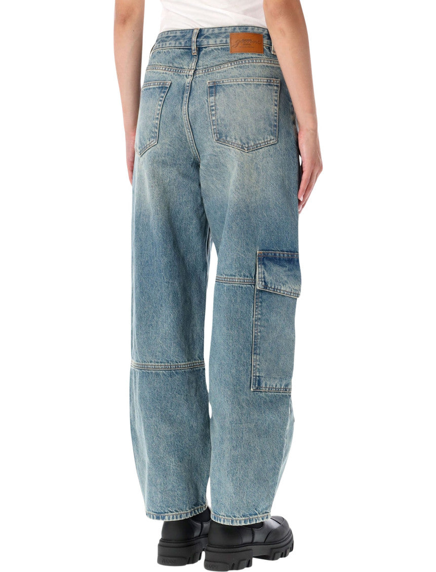 Light Blue Straight High Rise Jeans 2