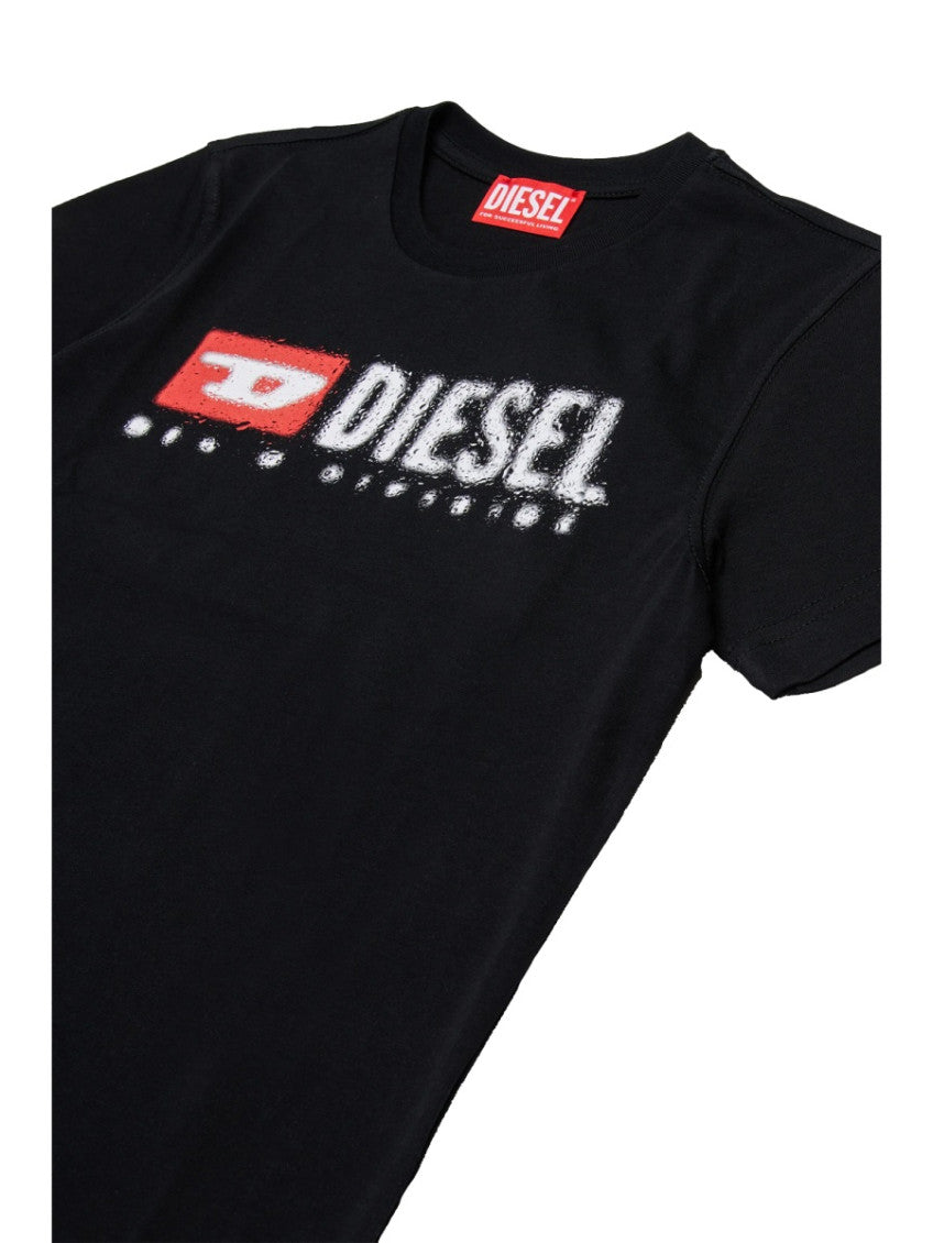Boys Black Logo T-Shirt 3