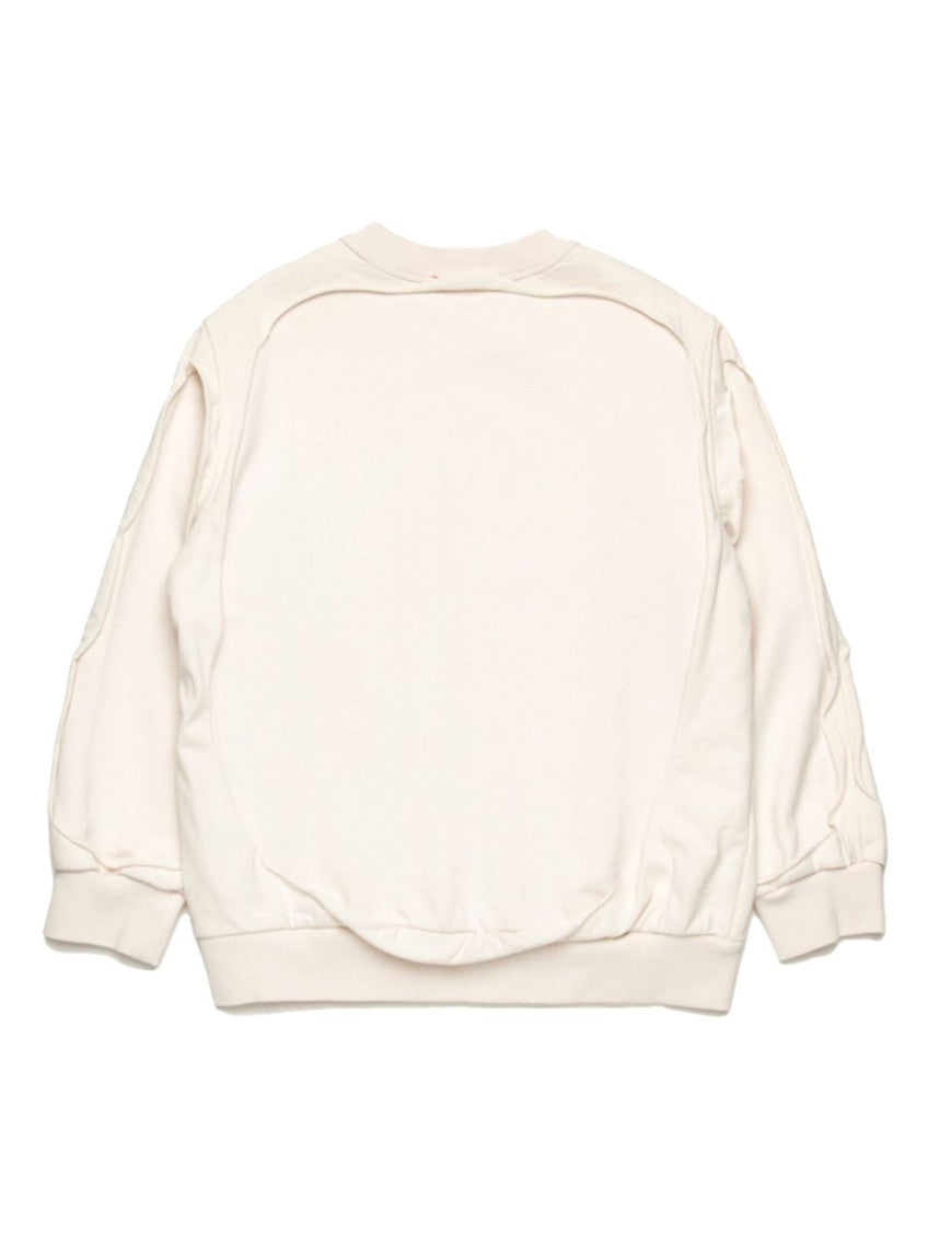 Boys Beige Logo Sweatshirt 2
