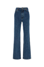 Blue Bootcut High Rise Jeans 1