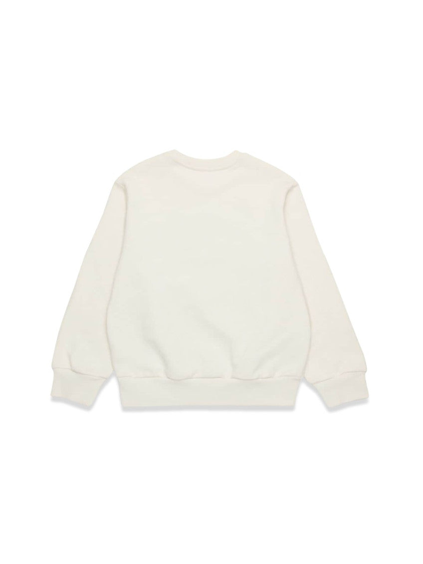 Boys White Logo Sweatshirt 2