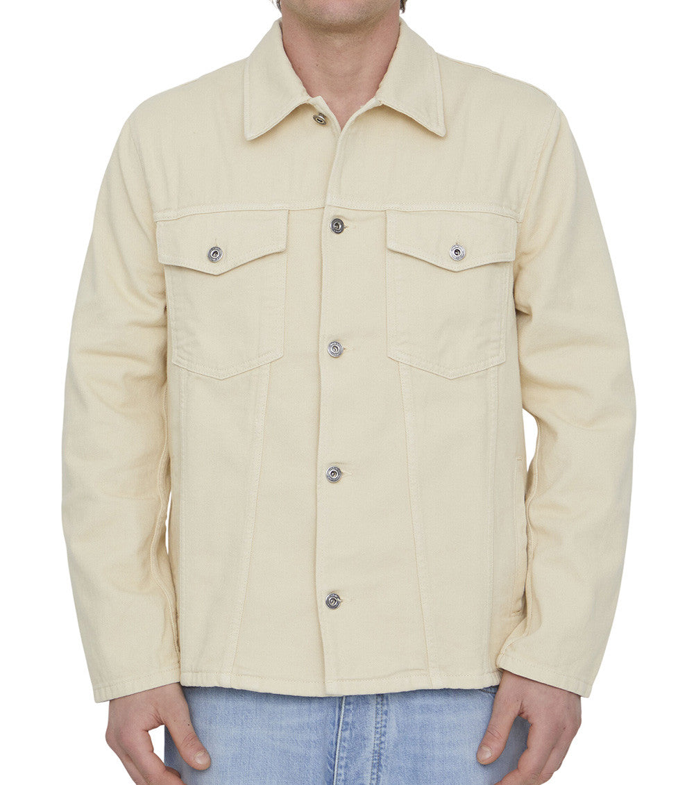 Light Beige Denim Shirt 1