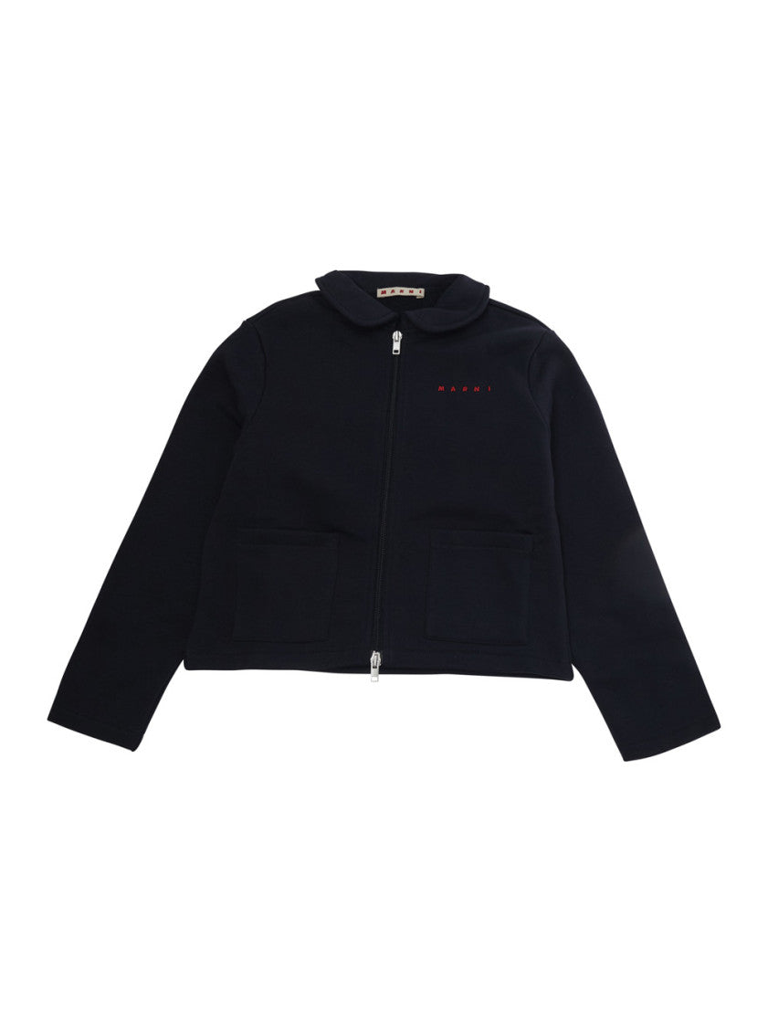 Blue Logo Sweatshirt 1