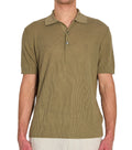 Green Shirt Collar Polo 1