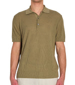 Green Shirt Collar Polo 1