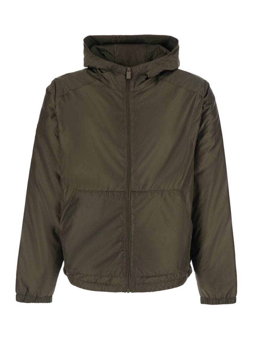Olive Zip-Up Jacket 1
