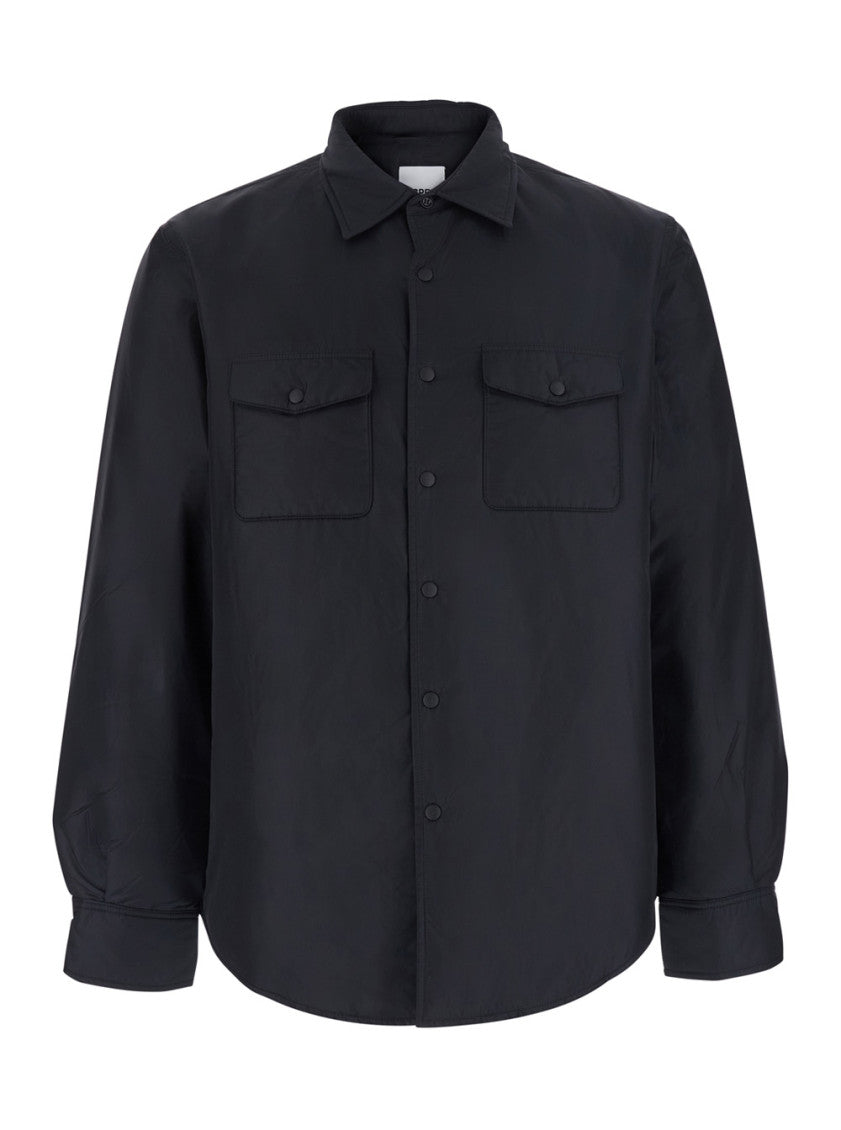 Black Regular Shirt Jacket 1