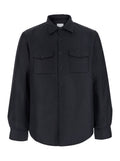 Black Regular Shirt Jacket 1