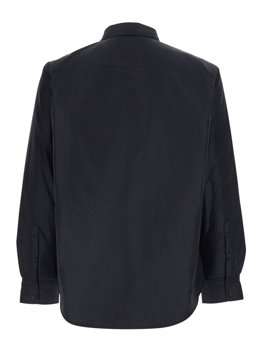 Black Regular Shirt Jacket 2