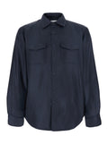 Blue Regular Shirt Jacket 1