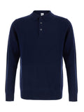 Blue Regular Polo Sweater 1