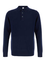 Blue Regular Polo Sweater 1