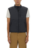 Blue Regular Sleeveless Jacket 1