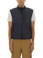 Blue Regular Sleeveless Jacket 1