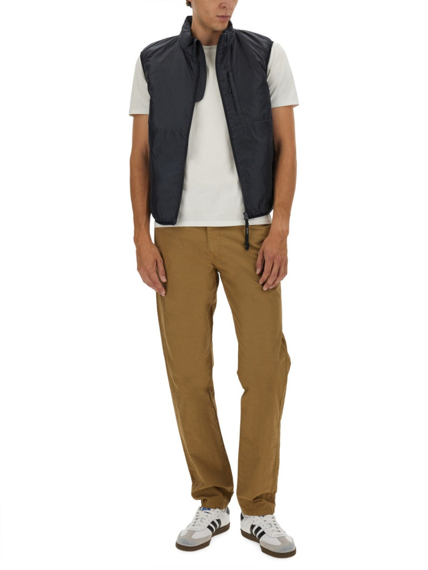 Blue Regular Sleeveless Jacket 3