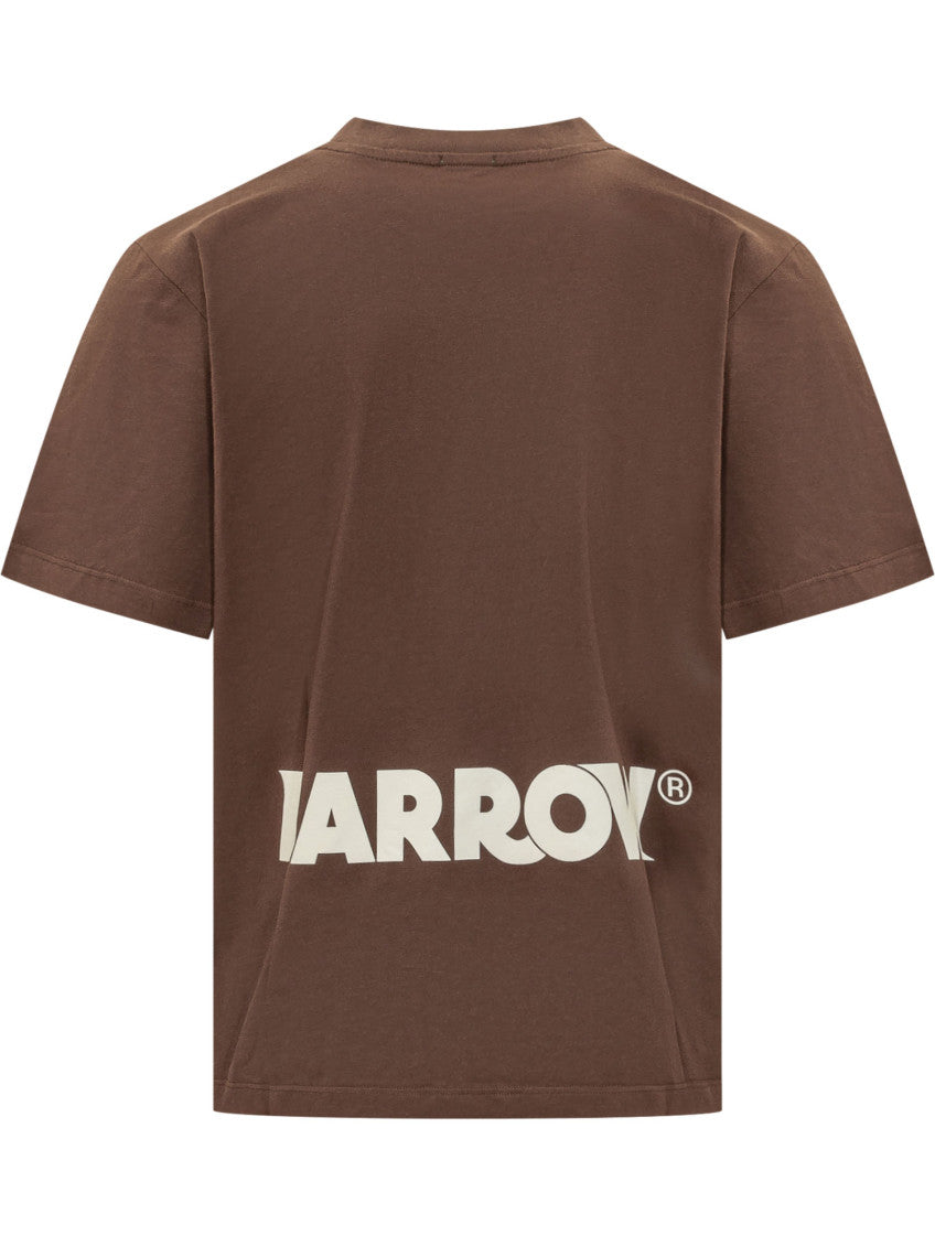 Brown Crew Neck T-Shirt 2