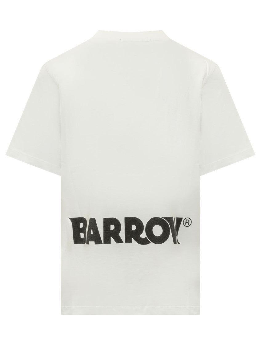 White Crew Neck T-Shirt 2
