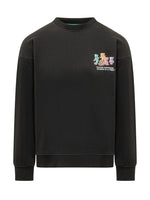 Black Crew Neck Sweatshirt 1