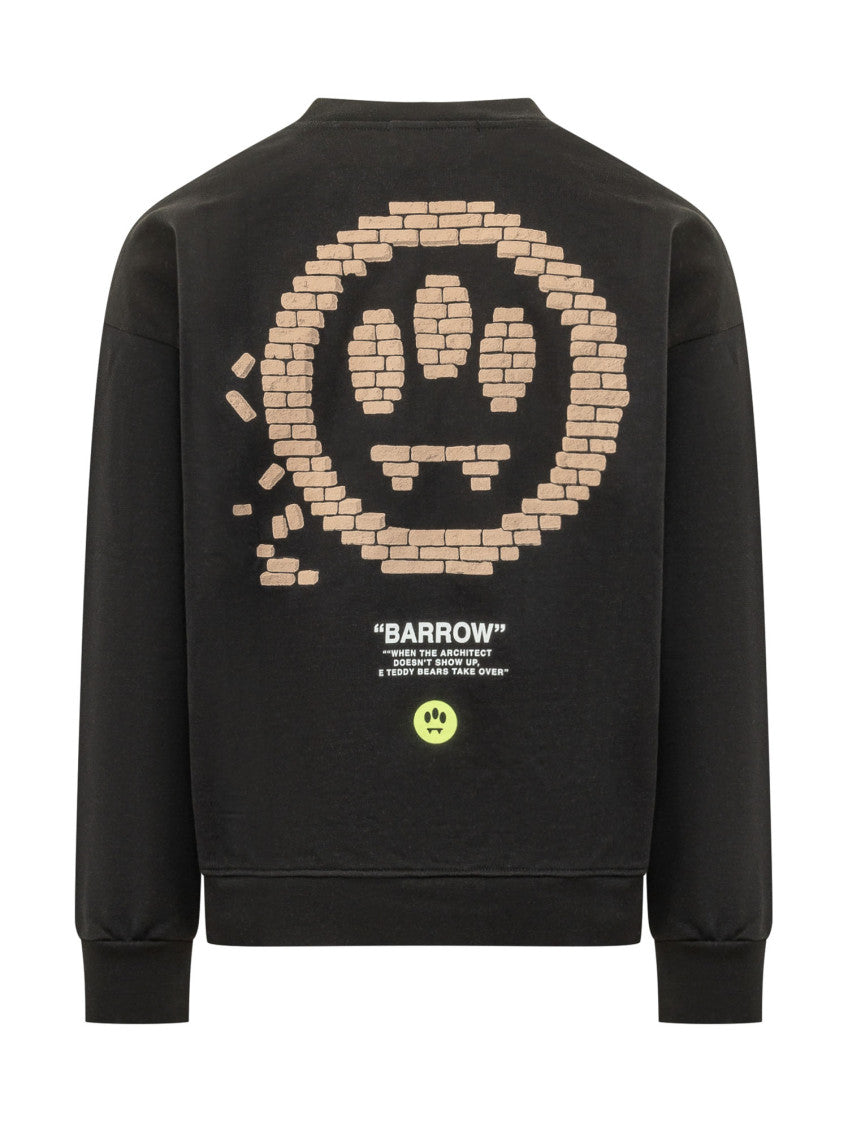 Black Crew Neck Sweatshirt 2
