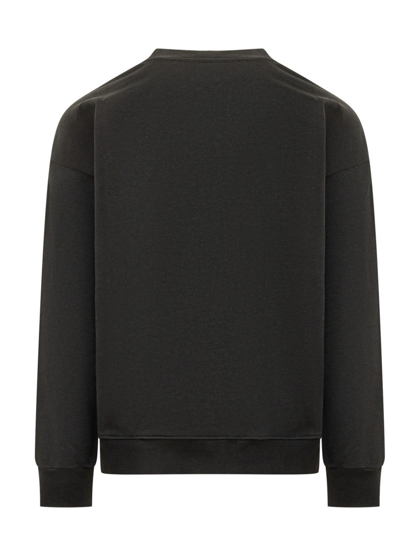 Black Crew Neck Sweatshirt 2