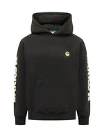 Black Logo Regular Hoodie 1